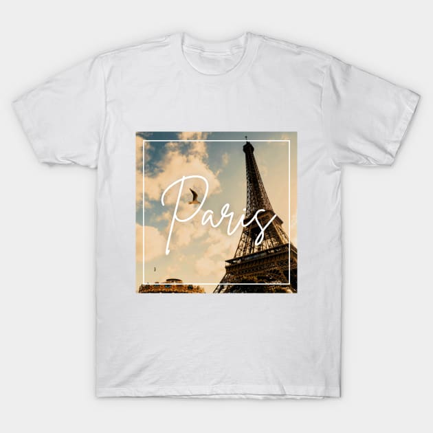 Paris T-Shirt by WallStreet Arts